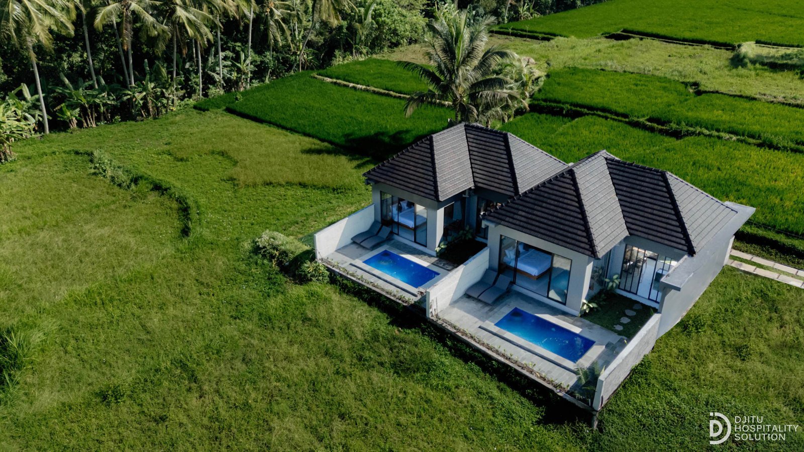 Vince Ubud Villas, properti yang dikelola bersama Djitu Hospitality Solution